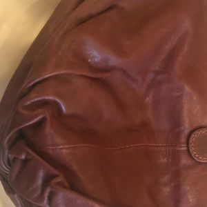 Jean Paul Gaultier leather satchel.